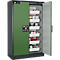 Sicherheitsschrank Typ 90 Asecos Q-CLASSIC-90 asecos, B 1200 mm, 3 Böden, resedagrün