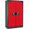 Sicherheitsschrank Typ 90 Asecos Q-CLASSIC-90 asecos, B 1200 mm, 3 Böden, verkehrsrot