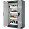 Sicherheitsschrank Typ 90 Asecos Q-CLASSIC-90, B 1200 mm, 4 Auszüge, asecos Silber