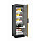 Sicherheitsschrank Typ 90 asecos Q-CLASSIC-90, Flügeltür, Anschlag rechts, Front Sicherheitsgelb, B 599 x T 615 x H 1953 mm