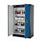 Sicherheitsschrank Typ 90 asecos Q-CLASSIC-90, Flügeltüren, Front Enzianblau, B 1193 x T 615 x H 1953 mm