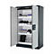 Sicherheitsschrank Typ 90 asecos Q-CLASSIC-90, Flügeltüren, Front Lichtgrau, B 1193 x T 615 x H 1953 mm