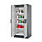 Sicherheitsschrank Typ 90 asecos Q-CLASSIC-90, Flügeltüren, Front Lichtgrau, B 893 x T 615 x H 1953 mm