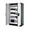 Sicherheitsschrank Typ 90 asecos Q-CLASSIC-90, Flügeltüren, Front Reinweiß, B 1193 x T 615 x H 1953 mm