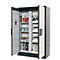 Sicherheitsschrank Typ 90 asecos Q-CLASSIC-90, Flügeltüren, Front Reinweiß, B 1193 x T 615 x H 1953 mm