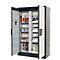 Sicherheitsschrank Typ 90 asecos Q-CLASSIC-90, Flügeltüren, Front Reinweiss, B 1193 x T 615 x H 1953 mm