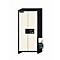 Sicherheitsschrank Typ 90 asecos Q-CLASSIC-90, Flügeltüren, Front Reinweiß, B 893 x T 615 x H 1953 mm