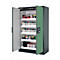 Sicherheitsschrank Typ 90 asecos Q-CLASSIC-90, Flügeltüren, Front Resedagrün, B 1193 x T 615 x H 1953 mm