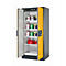 Sicherheitsschrank Typ 90 asecos Q-CLASSIC-90, Flügeltüren, Front Sicherheitsgelb, B 893 x T 615 x H 1953 mm