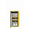 Sicherheitsschrank Typ 90 asecos S-CLASSIC-90, Flügeltür, Anschlag links, Front Sicherheitsgelb, B 596 x T 616 x H 1298 mm