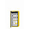 Sicherheitsschrank Typ 90 asecos S-CLASSIC-90, Flügeltür, Anschlag links, Front Sicherheitsgelb, B 596 x T 616 x H 1298 mm