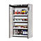 Sicherheitsschrank Typ 90 asecos S-CLASSIC-90, Flügeltüren, Front Lichtgrau, B 1196 x T 616 x H 1968 mm