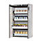 Sicherheitsschrank Typ 90 asecos S-CLASSIC-90, Flügeltüren mit Türfeststellanlage, Front Lichtgrau, B 1196 x T 616 x H 1968 mm
