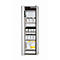 Sicherheitsschrank Typ 90 asecos S-PHOENIX touchless-90, vollautom. Sensor-Falttür, Anschlag links, Front Lichtgrau, B 596 x T 616 x H 1968 mm