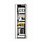 Sicherheitsschrank Typ 90 asecos S-PHOENIX touchless-90, vollautom. Sensor-Falttür, Anschlag links, Front Lichtgrau, B 596 x T 616 x H 1968 mm