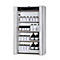 Sicherheitsschrank Typ 90 asecos S-PHOENIX touchless-90, vollautomatische Falttüren mit Sensor, Front Lichtgrau, B 1196 x T 616 x H 1968 mm