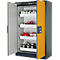 Sicherheitsschrank Typ 90, B 1200 mm, 4 Auszüge, sicherheitsgelb
