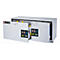 Sicherheitsunterbauschrank Typ 30 asecos UB-S-30, 2 Schubladen, Front Lichtgrau, B 1402 x T 574 x H 600 mm