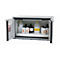 Sicherheitsunterbauschrank Typ 30 asecos UB-T-30, Flügeltüren, Front Lichtgrau, B 1102 x T 574 x H 600 mm