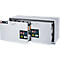 Sicherheitsunterbauschrank Typ 90 asecos UB-S-90, 2 Schubladen, Front Lichtgrau, B 1402 x T 574 x H 600 mm