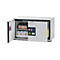 Sicherheitsunterbauschrank Typ 90 asecos UB-ST-90, 1 Schublade, 1 Flügeltür, Anschlag links, Front Lichtgrau, B 1102 x T 502 x H 600 mm