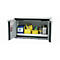 Sicherheitsunterbauschrank Typ 90 asecos UB-T-90, Flügeltüren, Front Lichtgrau, B 1102 x T 574 x H 600 mm