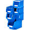 Sichtlagerkasten LF 322, Kunststoff, 10,4 l, blau