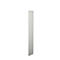 Gray, elongated strip against a white background. It is slightly angled.