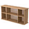 Sideboard TARA, l. 1661 x P 448 x H 840 mm, coloris noyer