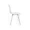 Siège coque Topstar® T 2020, 4 pieds, résistant aux désinfectants, sans accoudoirs, blanc/blanc