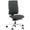 Siège de bureau CETO CT2450 Original Steifensand, mécanisme synchrone, sans accoudoirs, assise en tissu mince, sans repose-nuque, gris