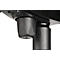 Siège de bureau CLEAN SSI Proline P1 - synchrone ponctuel - assise soutien lombaire - revêtement antibactérien - avec accoudoirs - noir - Schäfer Shop Pure