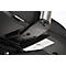 Siège de bureau CLEAN SSI Proline P1 - synchrone ponctuel - assise soutien lombaire - revêtement antibactérien - avec accoudoirs - noir - Schäfer Shop Pure