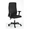 Siège de bureau ECCON plus-3 Prosedia, à contact permanent, avec accoudoirs, dossier en mousse moulée avec soutien lombaire, assise plate 