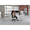 Siège de bureau ECCON plus-3 Prosedia, à contact permanent, avec accoudoirs, dossier en mousse moulée avec soutien lombaire, assise plate 