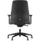 Siège de bureau EVERYis EV15R - mécanisme auto-synchrone - assise plate - dossier rembourré - avec accoudoirs - noir