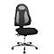 Siège de bureau FREE ART Topstar, mécanisme synchrone, sans accoudoirs, dossier au design respirant, anthracite