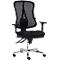 Siège de bureau HEAD POINT Topstar, mécanisme synchrone, sans accoudoirs, dossier 3D haut en filet, assise galbée