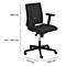 Siège de bureau Intrata NowyStyl , avec accoudoirs, mécanisme synchrone, assise profilée, noir 