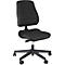 Siège de bureau LEANOS V ERGO Prosedia, mécanisme synchrone, sans accoudoirs, assise spéciale soutien du bassin, noir/noir