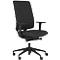 Siège de bureau MONICO OS 2450, mécanisme synchrone, avec accoudoirs, durée d'assise de 8 heures et +, plastique