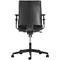 Siège de bureau NowyStyl Intrata, avec accoudoirs, mécanisme synchrone, assise profilée, noir 