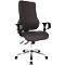 Siège de bureau SITNESS 55 Topstar, mécanisme synchrone, avec accoudoirs, zone lombaire respirante, anthracite
