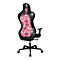 Siège de bureau Sitness RS Sport Camouflage, mécanisme synchrone 3D, assise galbée, appui-tête intégré, avec accoudoirs, rose/noir