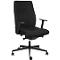 Siège de bureau SoOne NowyStyl, avec accoudoirs, soutien lombaire, assise spéciale soutien du bassin, noir