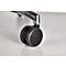 Siège de bureau SSI Proline Edition 10 - mécanisme synchrone - assise ergonomique - dossier filet - avec accoudoirs - noir - piètement alu - Schäfer Shop Select