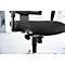 Siège de bureau SSI Proline Edition - synchrone - soutien ergonomique de la colonne vertébrale - arrondi pour les genoux - avec accoudoirs - noir - Schäfer Shop Pure