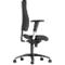Siège de bureau SSI Proline P1 - mécanisme synchrone - soutien lombaire - arrondi pour les genoux - avec accoudoirs - anthracite - Schäfer Shop Pure