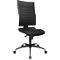 Siège de bureau SSI Proline S1 - mécanisme synchrone - dossier 3D en filet - assise spéciale soutien du bassin - sans accoudoirs - noir et noir - Schäfer Shop Pure
