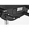 Siège de bureau SSI Proline S3+ - ergonomique - mécanisme synchrone 3D et dossier en maille 3D - assise plate - avec accoudoirs - noir/argent - Schäfer Shop Select